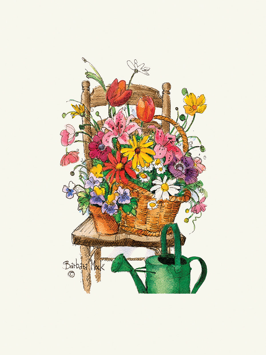 Arte de la lona de la silla del jardín del país