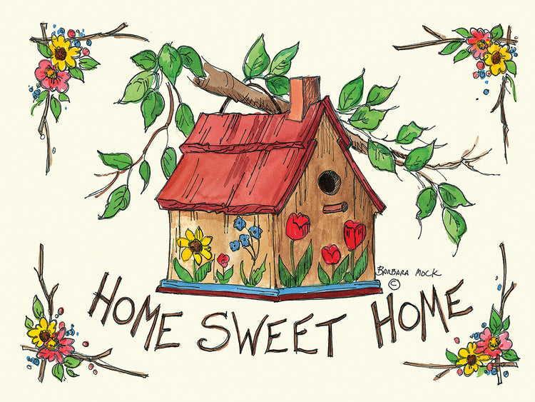 Hogar, dulce hogar, arte en lienzo