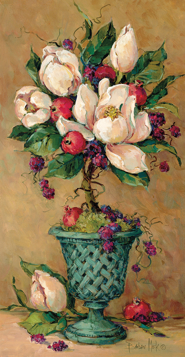 Magnolia Cluster Topiary I