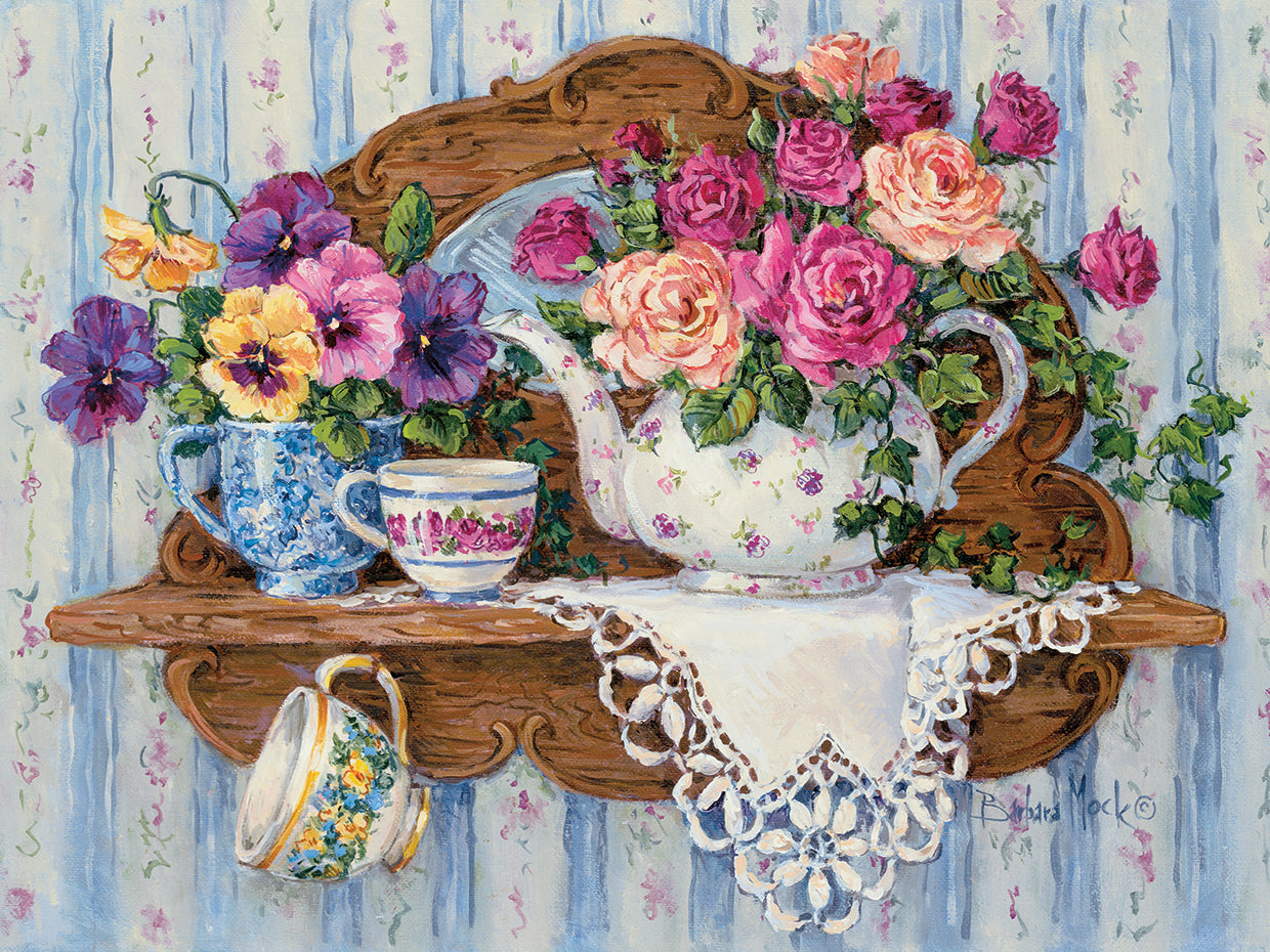 Pansies and Lace