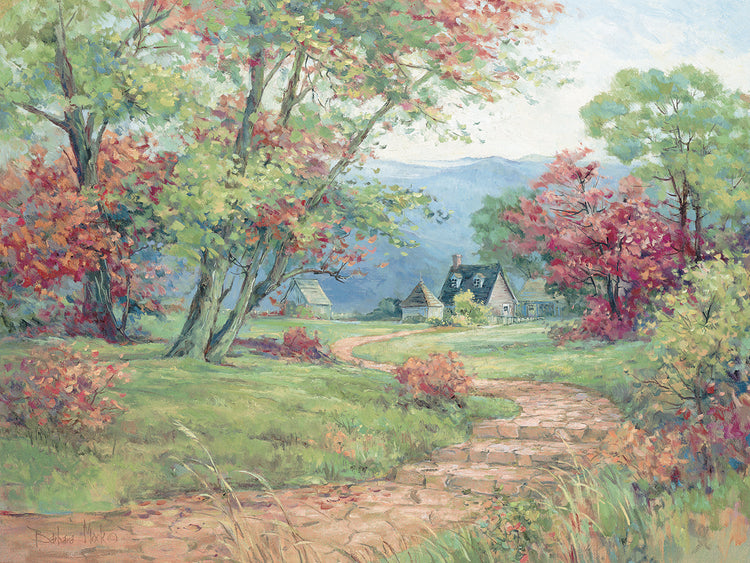 Arte de la lona del hogar de Green Valley