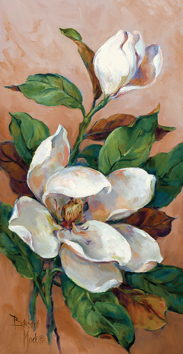Magnolia acentos II lienzo arte