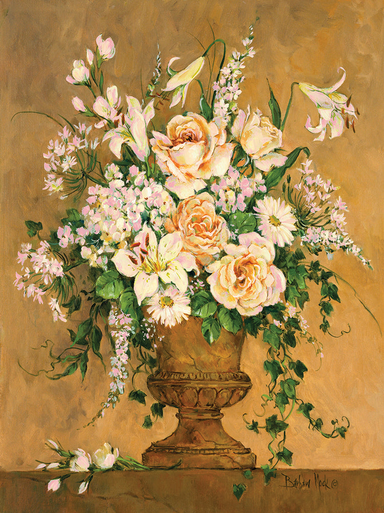 Arte floral del sur de la lona