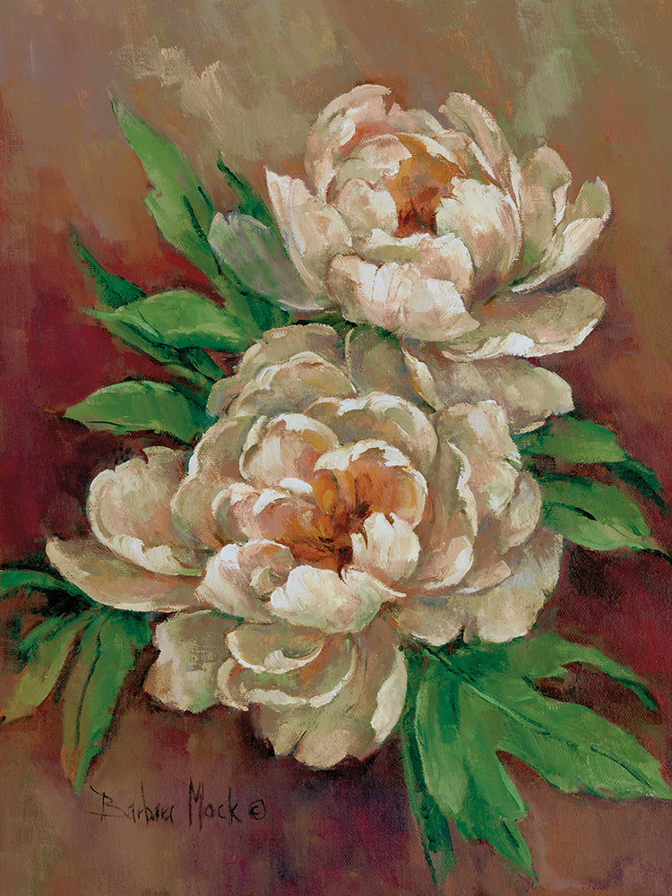 Peonías blancas II Lienzo