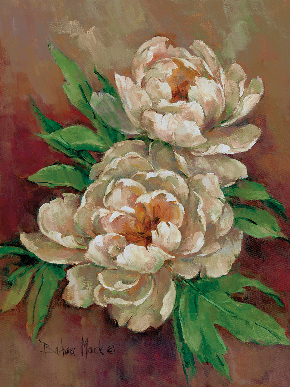 Peonías blancas II Lienzo