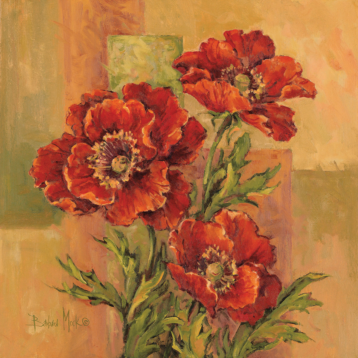 Terracotta Poppies