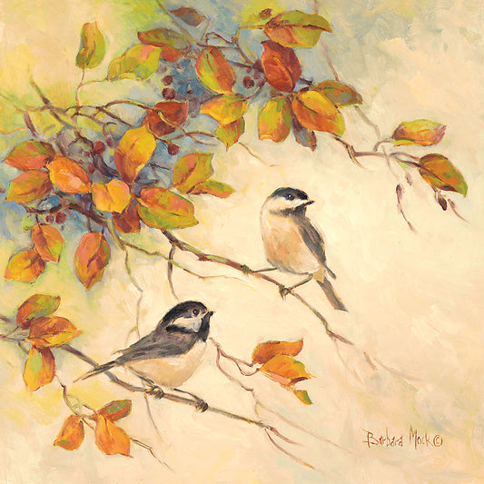 Birds of Autumn II Canvas Art
