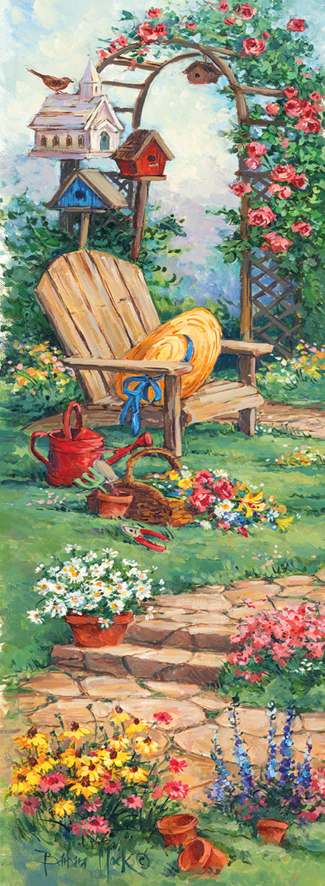 Spring Garden Panel I Canvas Art