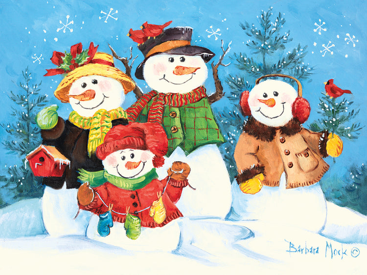 Snowman Family