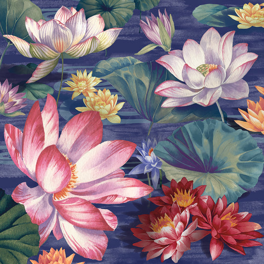 Lily Pool Canvas Art