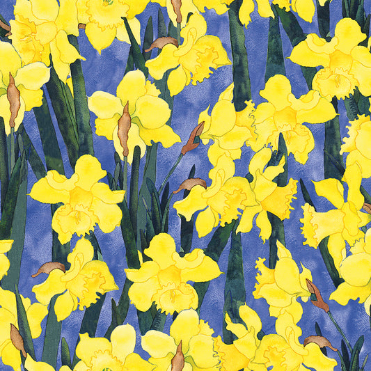 Fertile Rising Pattern - Daffodils