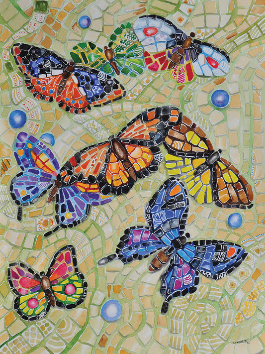 Butterfly Dance 009 Canvas Art
