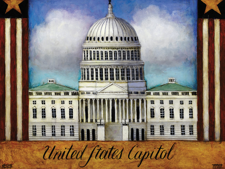 El arte de la lona del capitolio