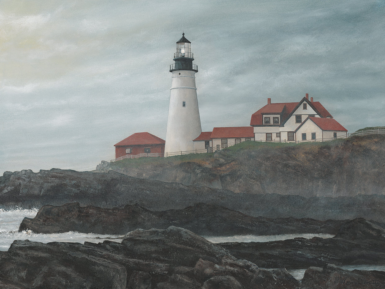 Foggy Morning At Portland