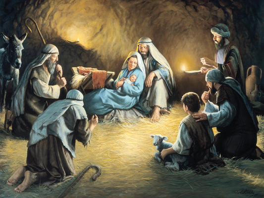 Nativity Canvas Art