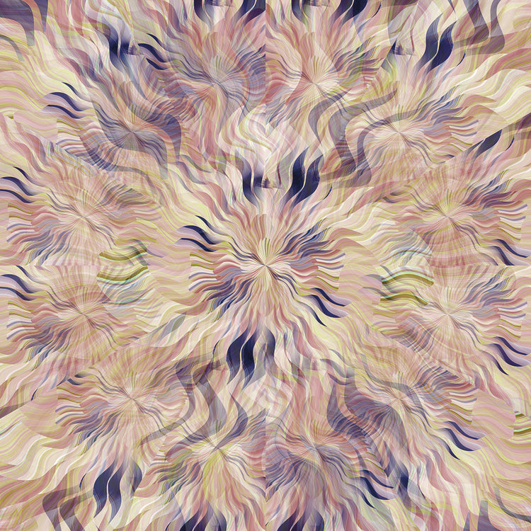 Reverse Sea Floral Radial