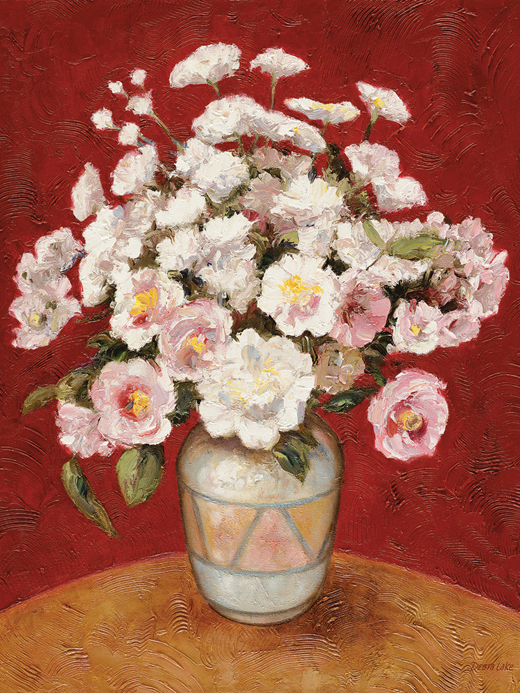 White and Pink Flowers