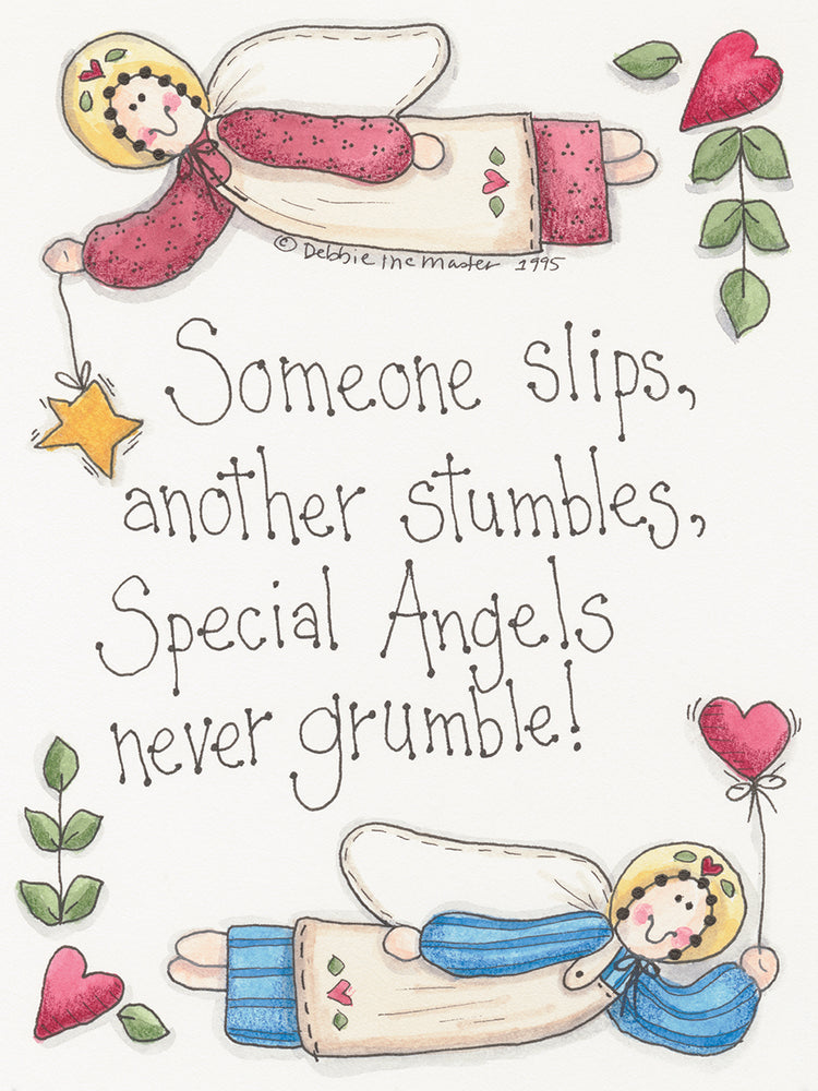 Angels Never Grumble