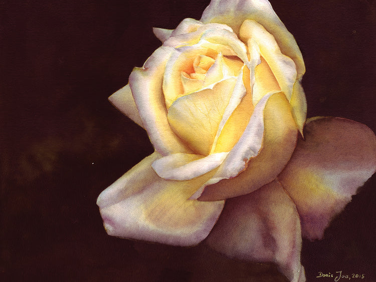 Arte de la lona de elfo rosa