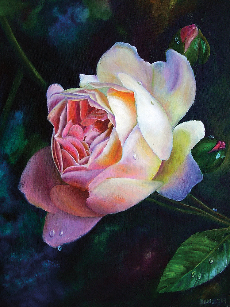 Arte de la lona de Rose Ghislaine De Feligonde