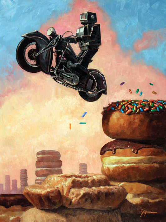 Dark Rider Again Canvas Art