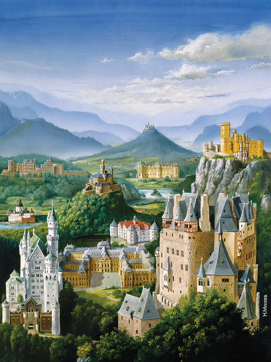 German Castles Canvas Art