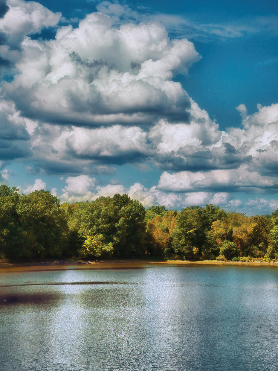 Clouds Over The River Cove