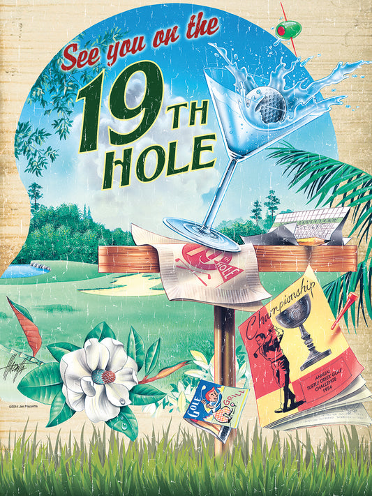 19th Hole Canvas Art