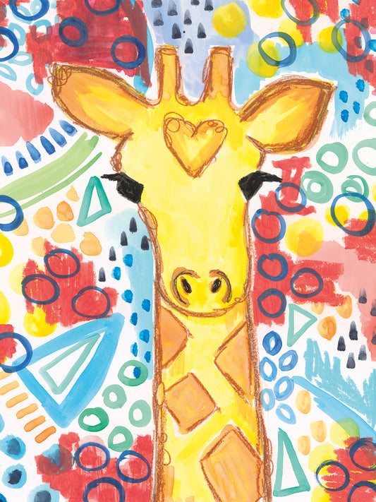 Watercolor - Giraffe