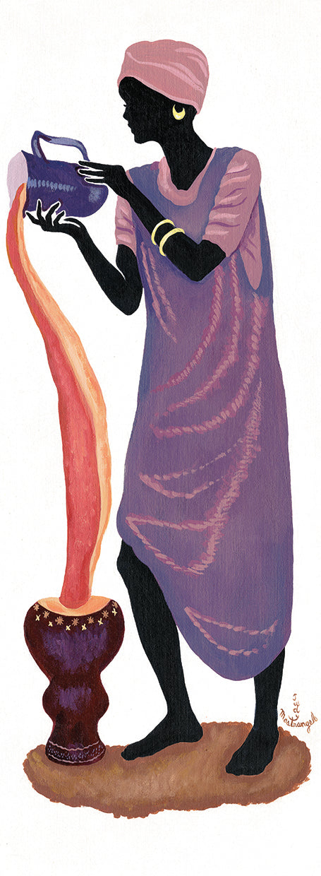 Woman Pouring - Right