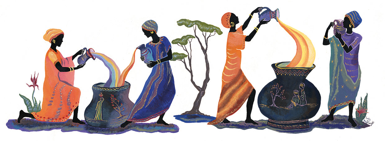 Women Pouring