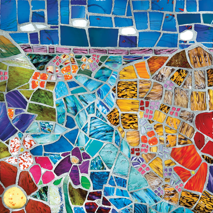 Paisaje floral # 2 Arte de la lona
