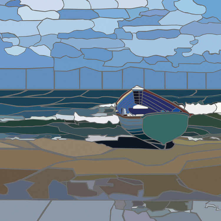 Ventnor City Beach Scene