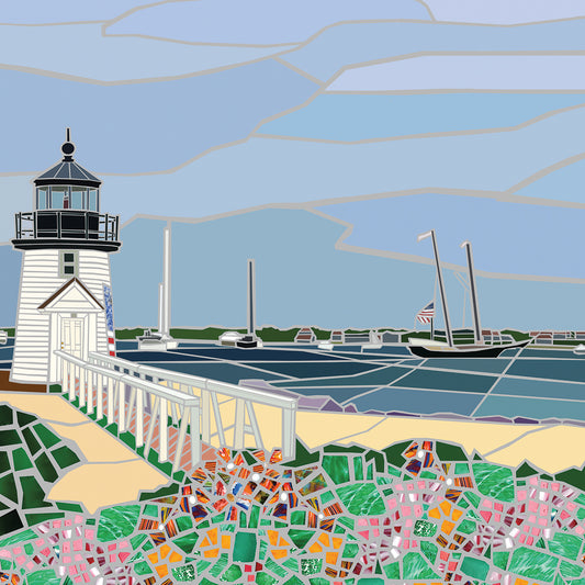 Nantucket Lighthouse Canvas Art