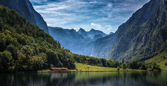 Tranquil Alpine Lake