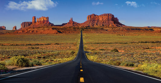 Monument Valley Road Canvas Art