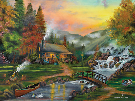 Smokey Mountain Majesty Canvas Art
