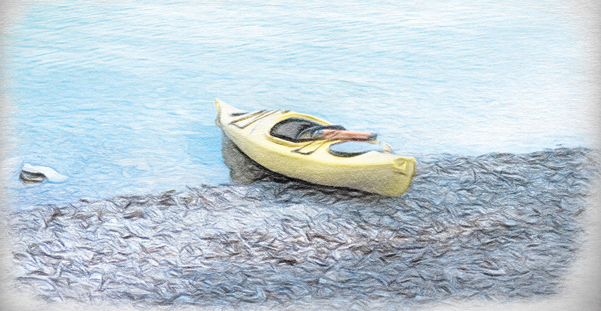 Yellow Kayak