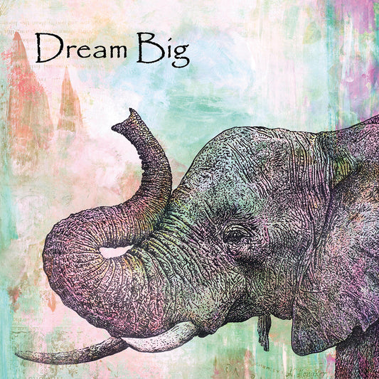 Elephant Dream Big Canvas Art