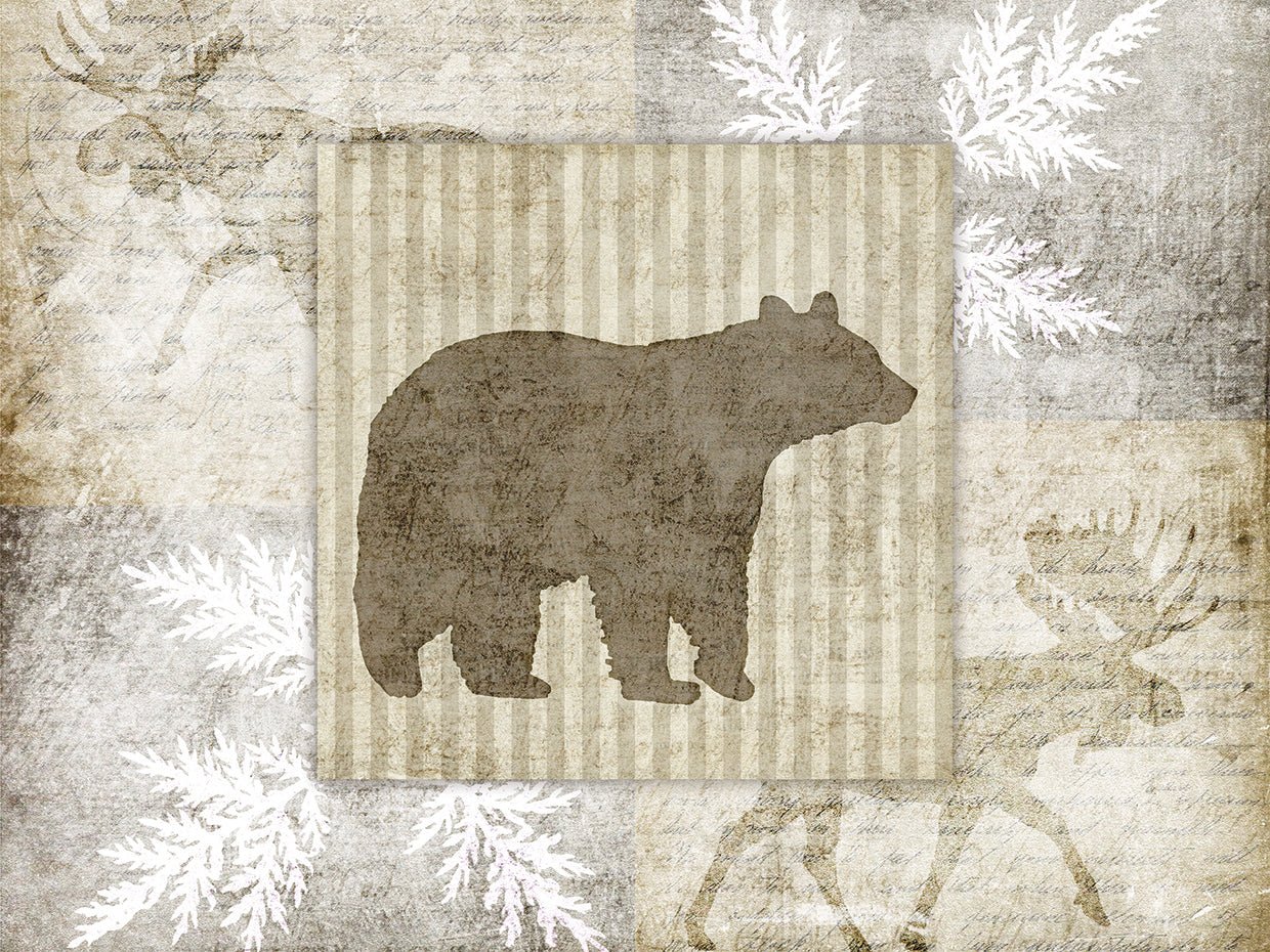 Decorative Lodge Bear 1