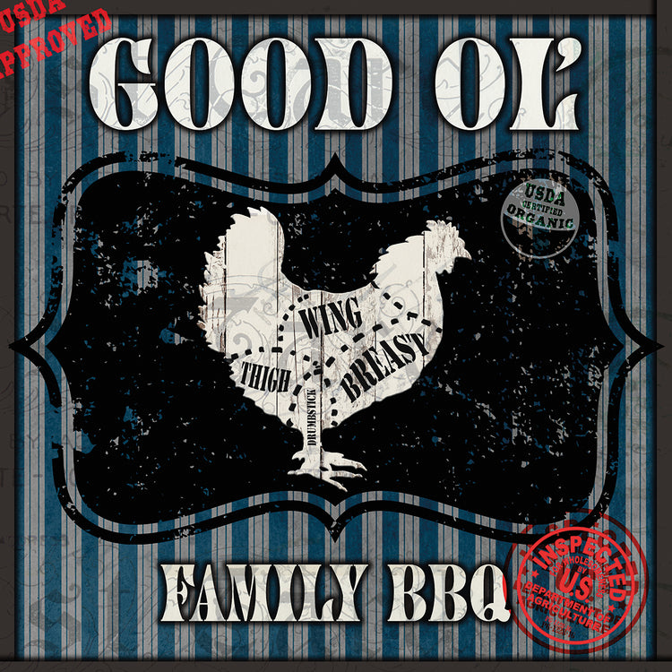 Good Ol' Family BBQ Square Chicken