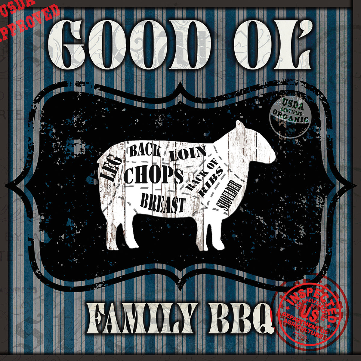 Good Ol' Family BBQ Square