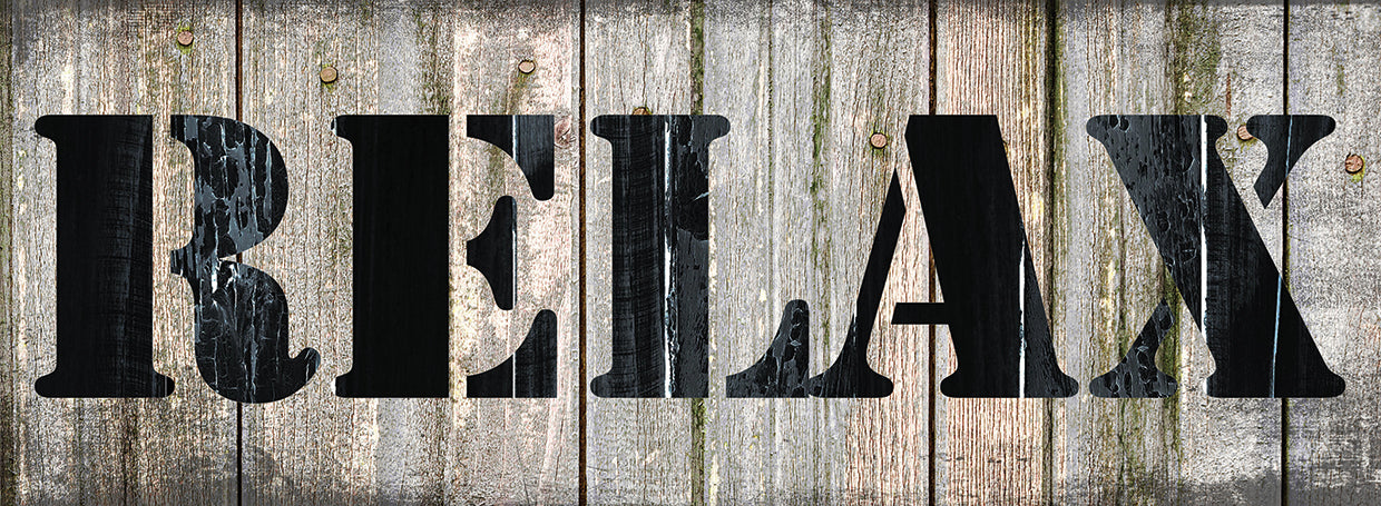 Country Sign 3 Black