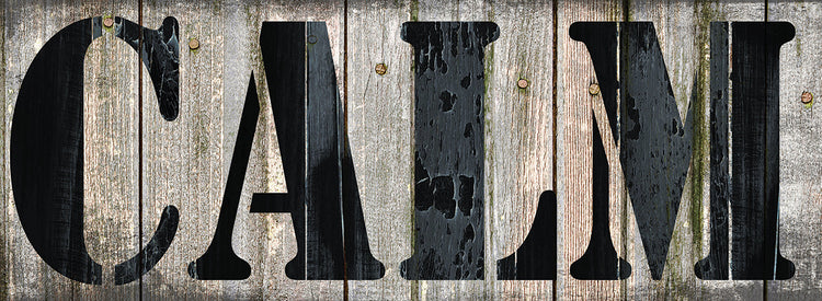 Country Sign 5 Black