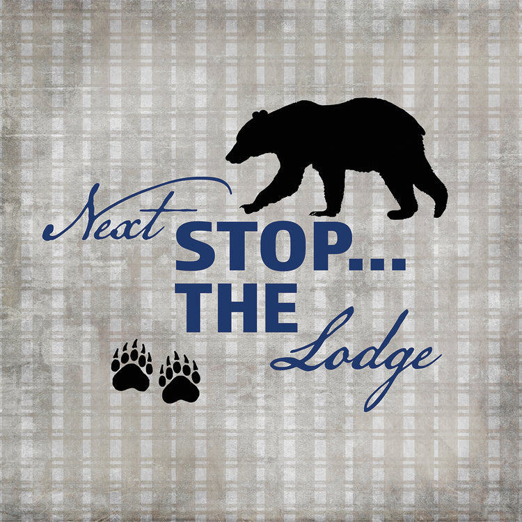 Blue Bear Lodge Sign 02
