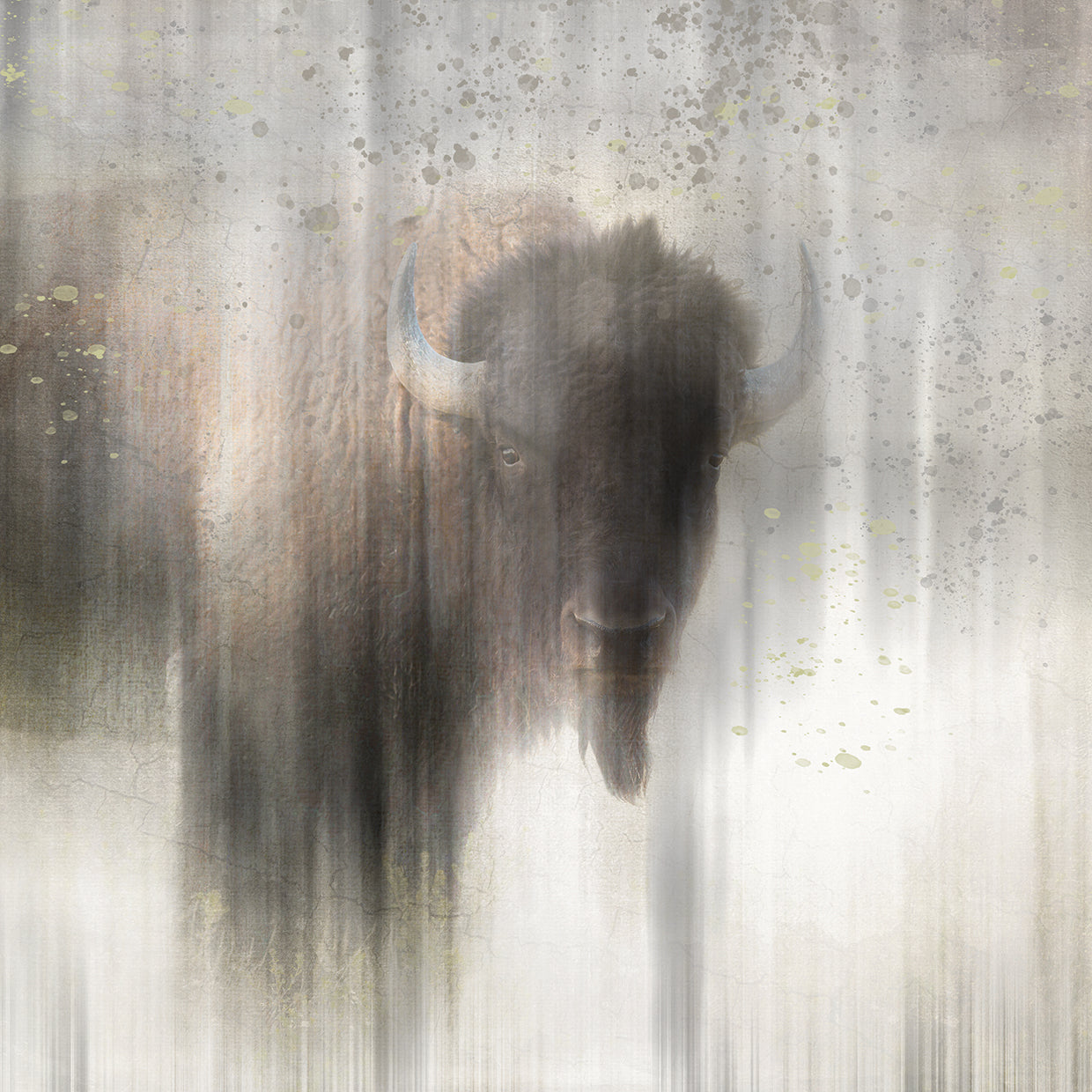 Antique Wildlife Buffalo