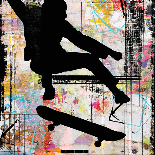 Extreme Skate Boarder 1 Canvas Print