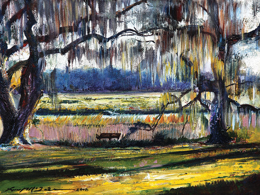 Lowcountry Spanish Moss Escape Canvas Art
