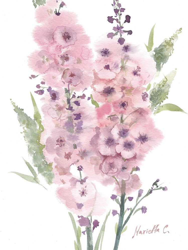 Arte de la lona de la serie 4 de la flor