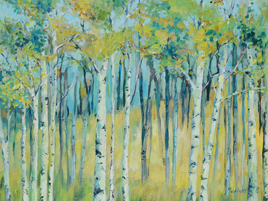 Birch Forest Canvas Art
